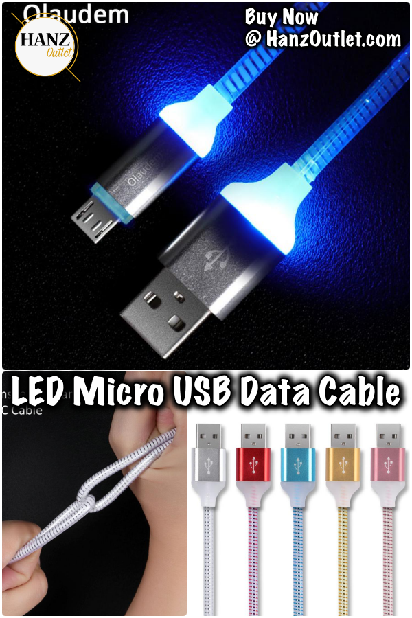 HANZOUTLET's tweet image. LED Micro USB Data Cable Cord For Charging Cable USB Micro USB 1m For Tablet Android Mobile Phone Cables hanzoutlet.com/products/olaud… #LEDUSB #USBDataCable #DataCable #DataCableCord #ChargingCable #Tablet #Android #AndroidMobile #MobilePhone #MobilePhoneCables #PhoneCables #hanzoutlet