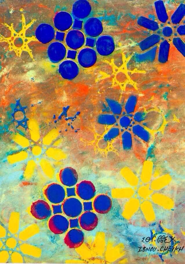 Acrylic on Canvas.