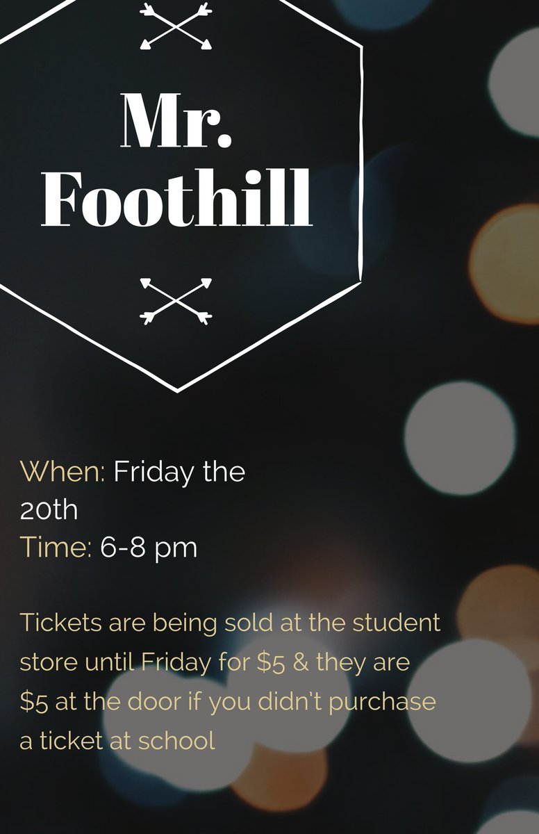 Foothill ASB tweet media