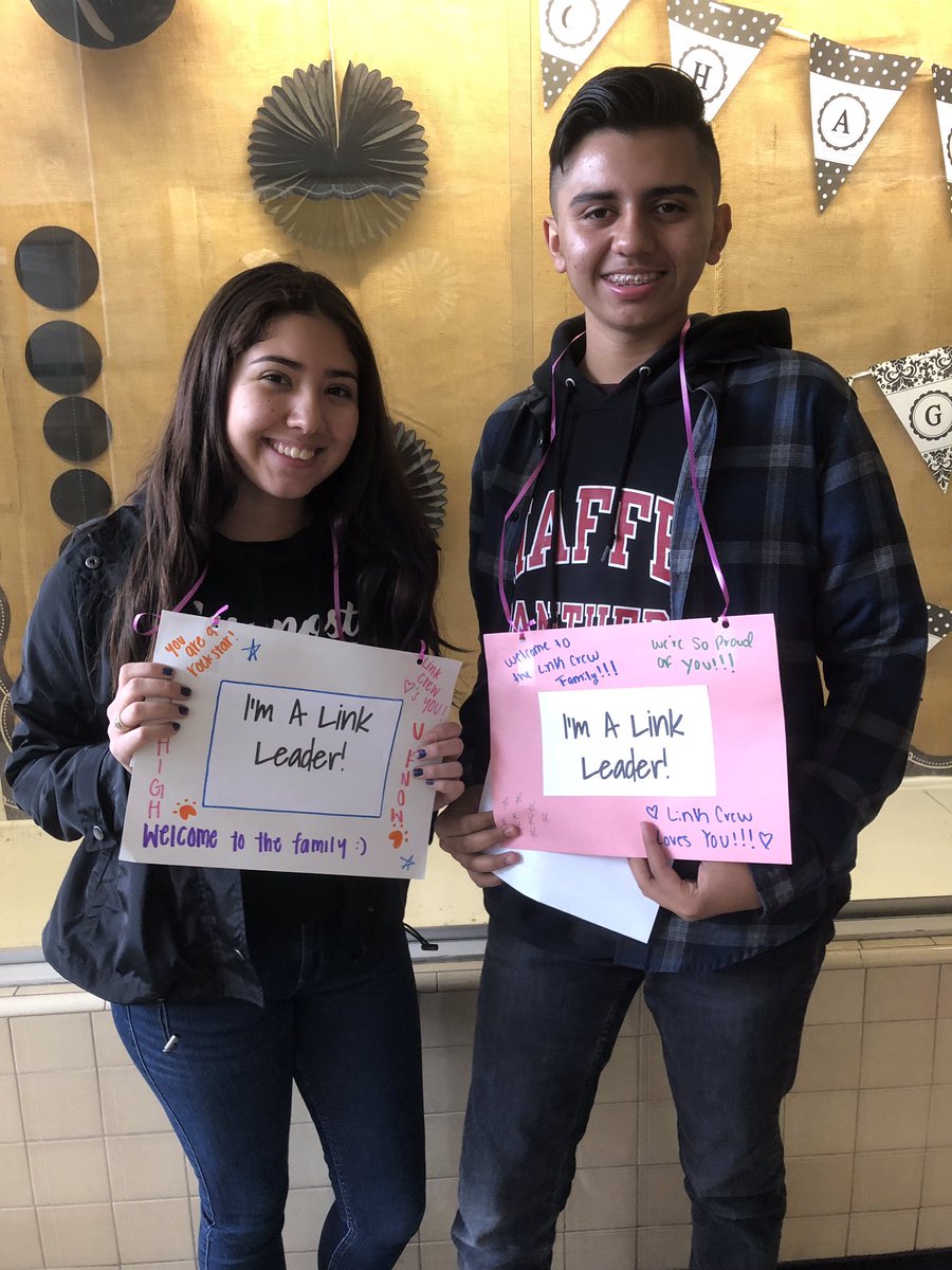 CHSLinkCrew1245's tweet image. First round of acceotance letters went out today! Congratulations to all the new 2019-2020 #LinkLeader s. More letters tomorrow!