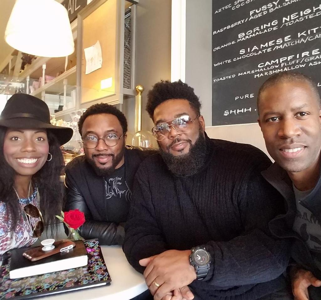 Awesome hang out with members of Naturally 7. <a href="/stageten/">Joe Howell</a> <a href="/Naturally7/">Naturally 7</a>