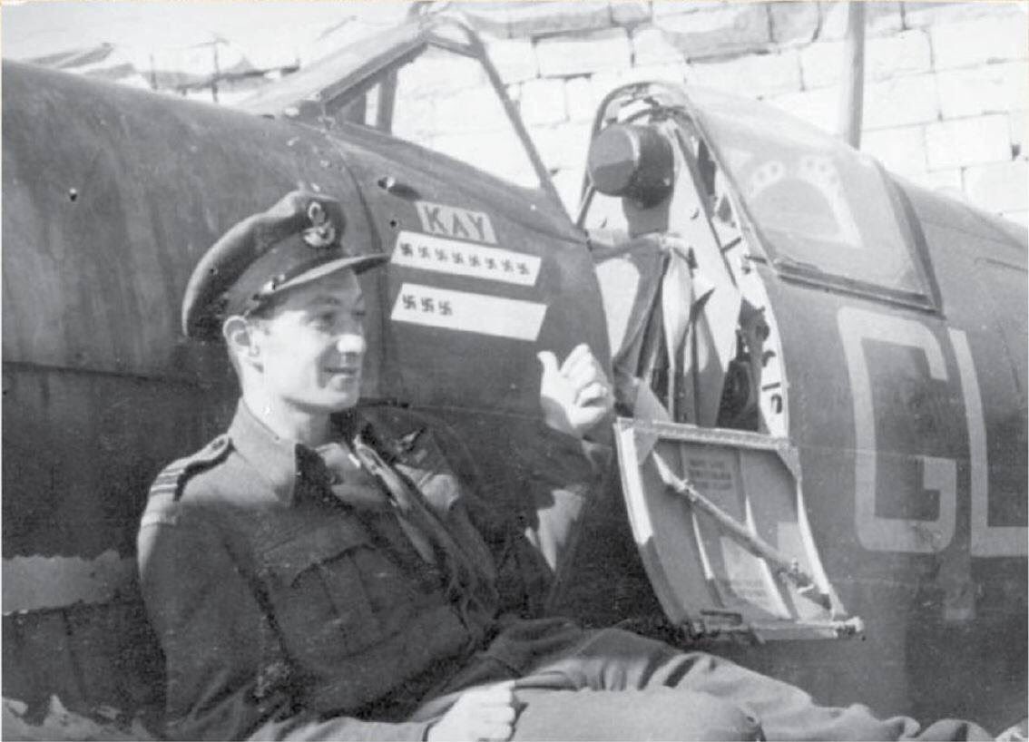GCockpits's tweet photo. Top Gun....Greek style. Meet the Greek ace of aces, John Agorastos Plagis (16 kills) who flew with RAF over Malta and Northwest Europe, during WW2.

https://t.co/pXFCt1FaBA https://t.co/mPvMQdQK5W