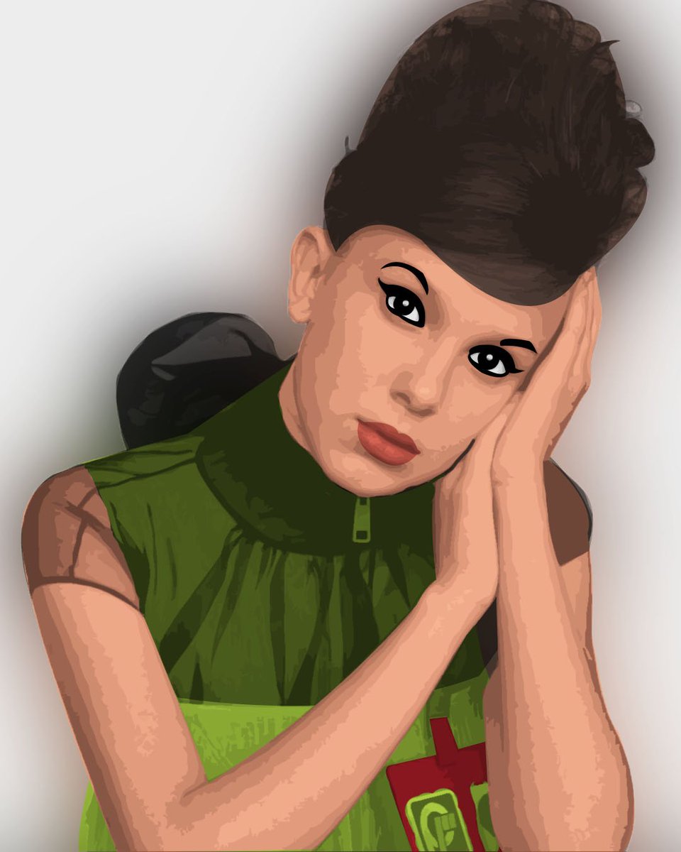 vectorizerart's tweet image. #vectorizerart #vectorart #milliebobbybrown #milliebobbybrownedit #milliebobbybrownfan #actress #spanish #godzillakingofthemonsters #strangerthings #ncis #girlslikeyou #compilation #fashion #girl #hair #girls #fashionblogger #portrait #fashionista #hairstyle @Milliestopshate