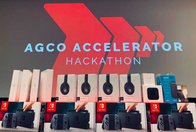 AGCOcorp's tweet photo. Learn all about our Hackathon event that generated new solutions, ideas, and how this energy can transition into innovation management! #TechTuesday #AGCOHack #SmartFarming
https://t.co/skvPEdy8ab https://t.co/4KtBHQcDVV
