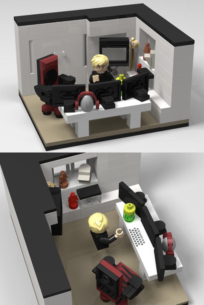 Pewdiepie Submissions On Twitter I Did My Best To Create A Lego Version Of Felix S Current Setup Https T Co Q5svmrndpn - roblox doing their part pewdiepiesubmissions