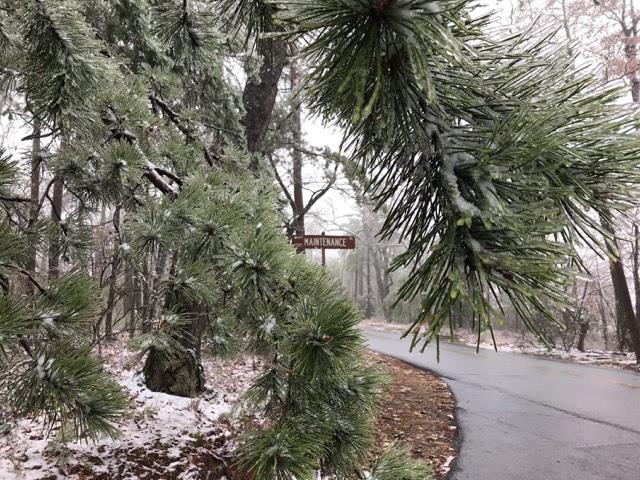 Tim Buckley Icy Situation Up On Hanging Rock Today Elevation Makes A Big Difference Just A Few Degrees Colder Photos Courtesy Of Hanging Rock State Park Wfmy Ncwx T Co Yswwjgq67d