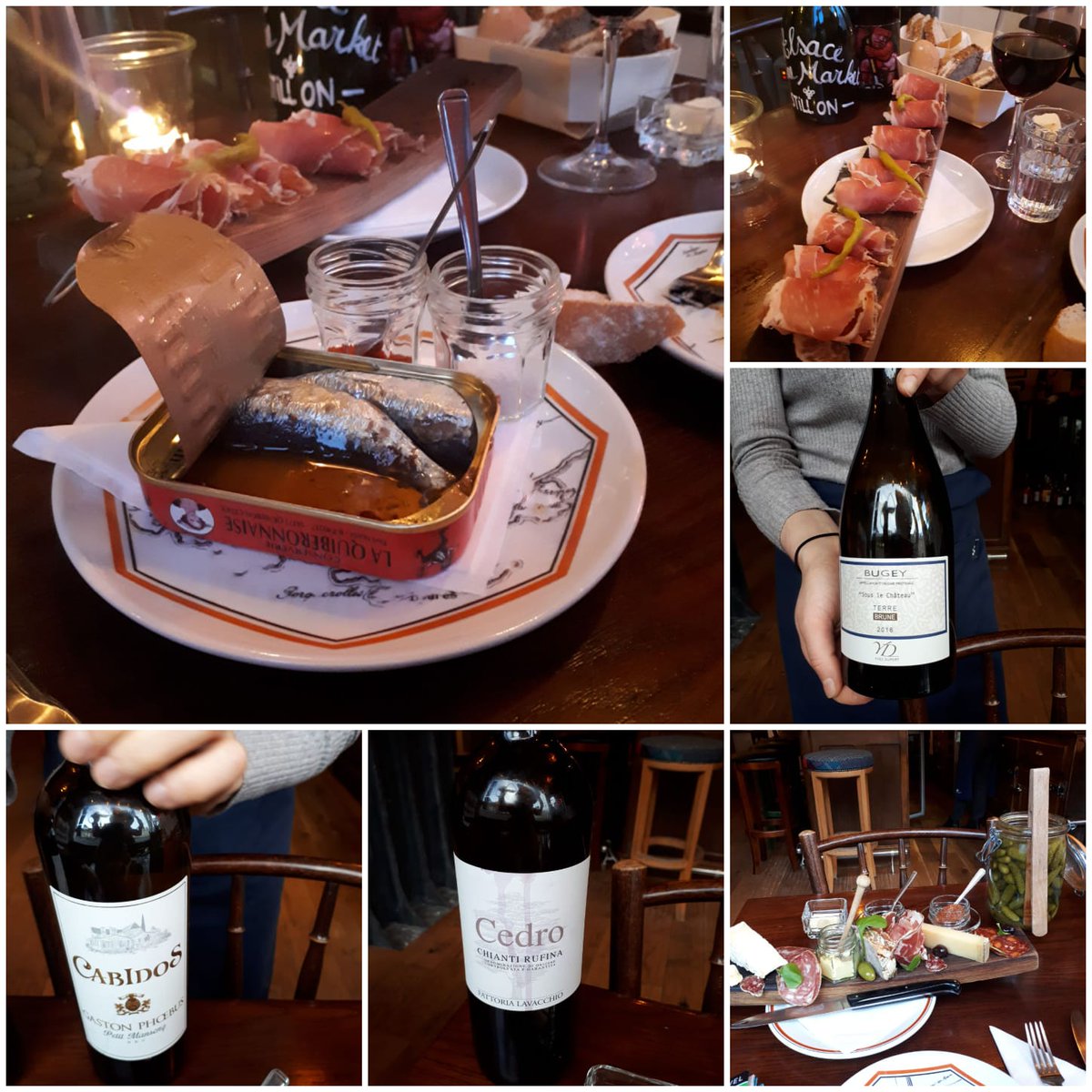 Great afternoon on Monday <a href="/Lescargot_Bar/">Lescargot_Bar A Vin</a> #Edinburgh