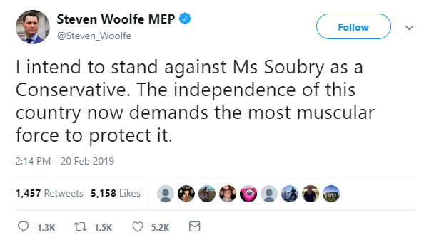 AJS77's tweet photo. "Siri, show me toxic masculine paranoia" 😒 #StevenWoolfe #RoidRage https://t.co/kS1SrY8QCh