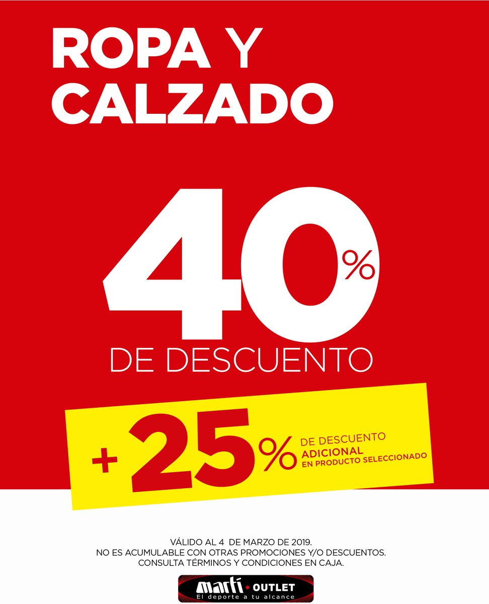 Outlet_Cancun's tweet photo. Renueva tu outfit con los descuentos de #Martí https://t.co/3AujqVV4UZ