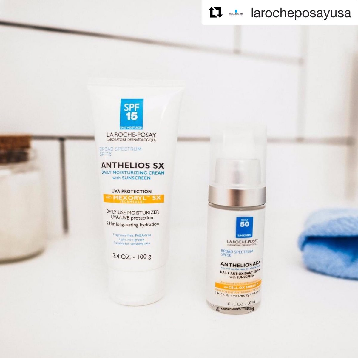 MariwallaDerm's tweet photo. Play Safe in the Sun all year long!
We recommend @larocheposayusa Anthelios products for dermatologist approved sun protection!
☀️☀️☀️☀️☀️
#Anthelios #SunProtection #PlaySafeInTheSun #larocheposayusa
#BoardCertifiedDermatologist #AADS #Melanoma #MOHSsurgeon #SkinHealth #SPF https://t.co/wGMdj13xw7