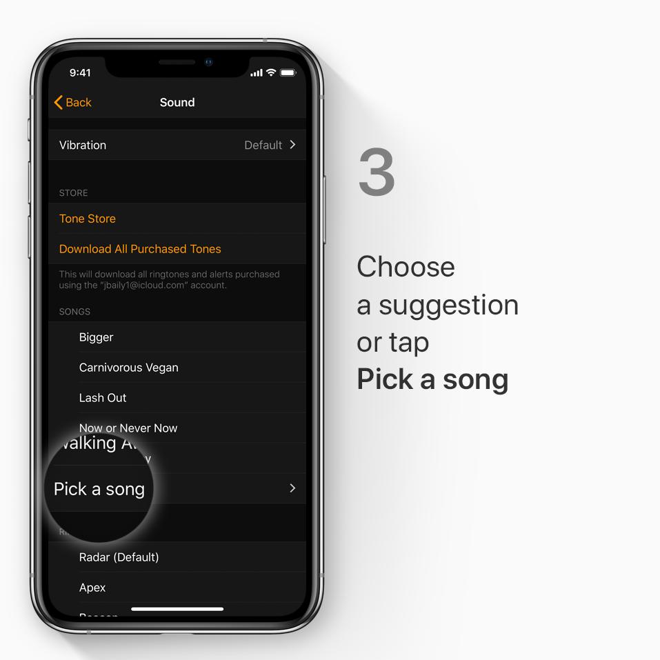 AppleSupport's tweet image. Swap beeps for beats.

Here's how to wake up to your favorite song.