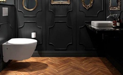 E7_Flooring's tweet photo. Enjoying the dark drama of this WC with its contrasting herringbone floor
.
.
.
via @shaunasstage_
#herringbone #wc #darkandmoody #luxuryinteriors #luxuryliving #chandelier #interiors #interiordesign #interiorinspo #instadesign #home #element7flooring https://t.co/BnxXgWJ1cG