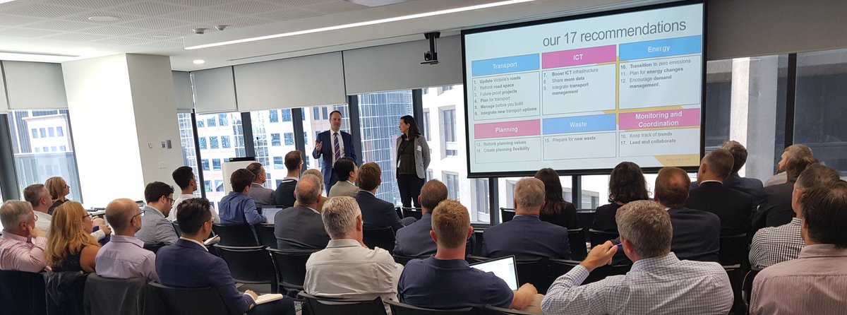 EVCouncil's tweet image. Dr Allison Stewart &amp;amp; Jonathan Spear from @infravic spoke to members about considerations in planning for Zero &amp;amp; Automated Vehicles yesterday. Thanks for joining us and a great discussion.