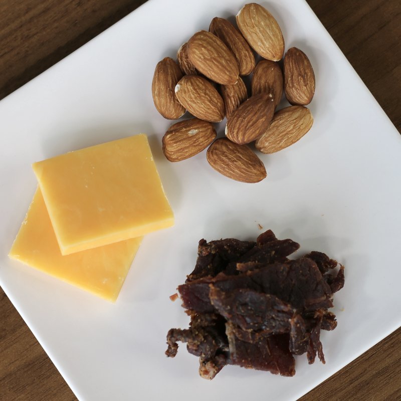 💡Snack inspiration: DIY Power Pack #2 

Hitting a wall this afternoon? Grab a couple of small slices of <a href="/TillamookCheese/">TillamookCheese</a> about ten almonds, and a few pieces of delicious <a href="/TRUEjerky/">TRUE Jerky</a>.

#LiveBliss #SnackInspiration #WorkHappy