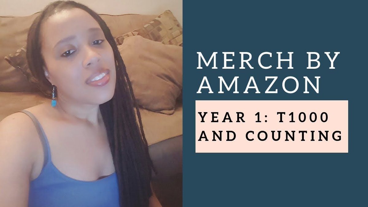 AbsoluteVenus's tweet image. *VIDEO* Merch By Amazon My First Year Tier 1000 and Counting... buff.ly/2UHpEdy via @YouTube #merchbyamazon #AmazonMBA #merchtips #T1000 #tierup #MerchTierUp #entrepreneurship #passiveincome #amazonmerch