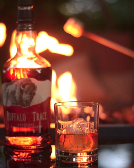 BuffaloTrace's tweet photo. Whiskey Wednesday is coming in hot. 🥃🔥 #buffalotrace #bourbon https://t.co/fZt3sfOEy8