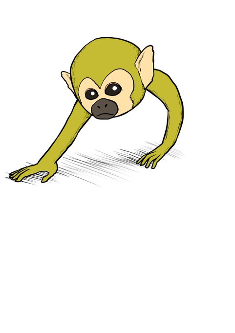「猿」のTwitter画像/イラスト(新着｜RT&Fav:50)｜5ページ目