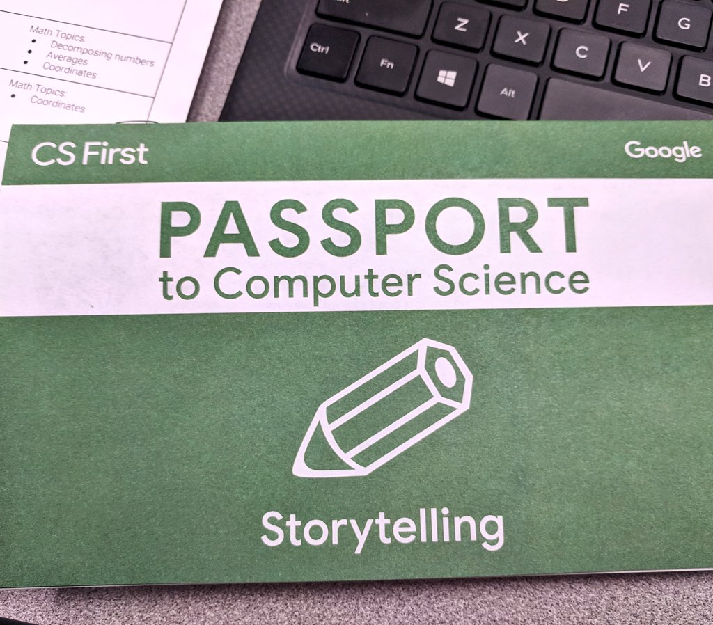 AD12EdTech's tweet photo. Adams 12 teachers practicing storytelling through coding with #CSFirst We are ready to bring problem-solving, creativity, and critical thinking into our classrooms and CS clubs! #csforall @GoogleForEdu @TierneyEd https://t.co/TsOZhj4j15