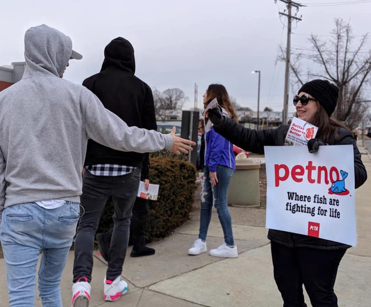 PETA tweet media