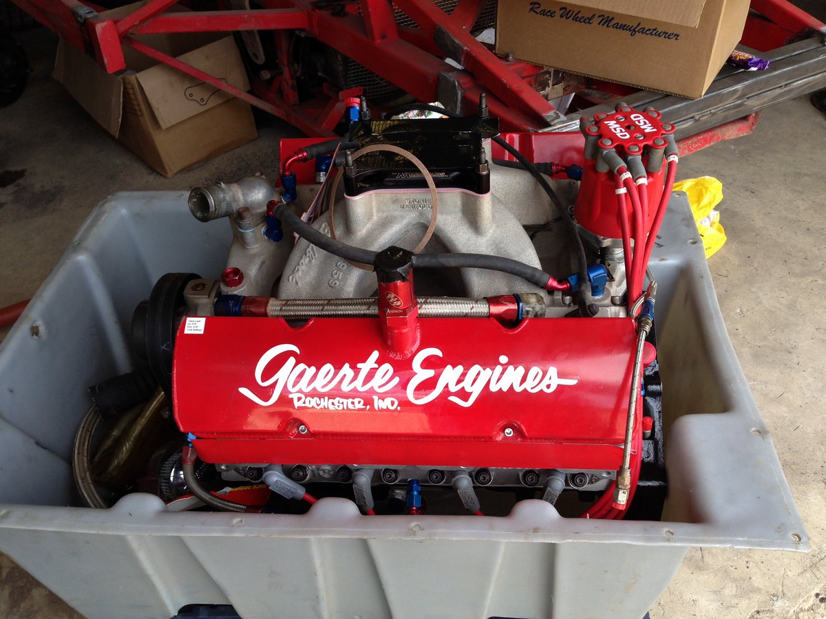 🌟🌟🌟PLEASE Retweet 🌟🌟🌟
⭐️FORSALE ⭐️ 420 Garete dry sump small block the very BEST money can buy !!!!
5 meetings from fresh (2 shale 3 tarmac) 
Complete with front engine mount tank and pipes  
NO messers serious enquires only
call 07854098410