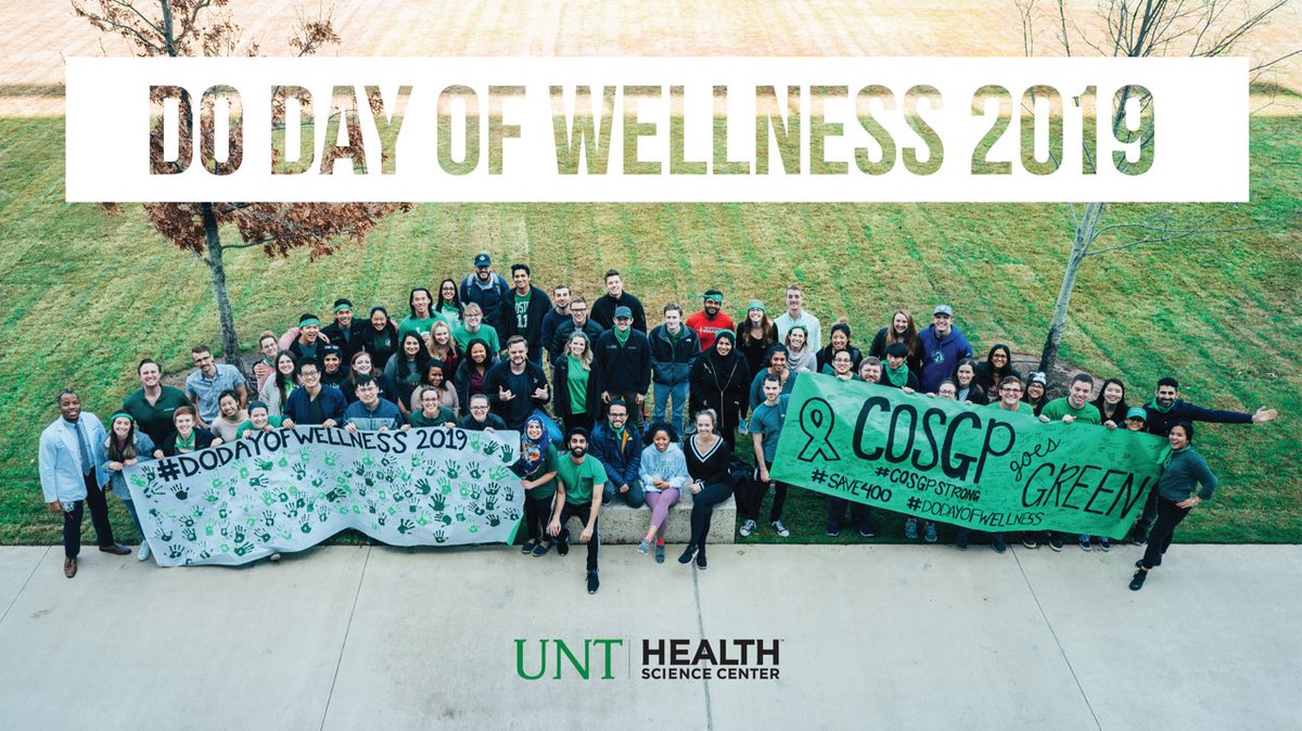 DoctorNicolet's tweet photo. 2019 has been our best #DOdayofwellness yet with @MINDatTCOM! We work together to stop mental health stigma by encouraging students & physicians to speak up ๐ #COSGPstrong #save400 https://t.co/k7iNIcpdMs