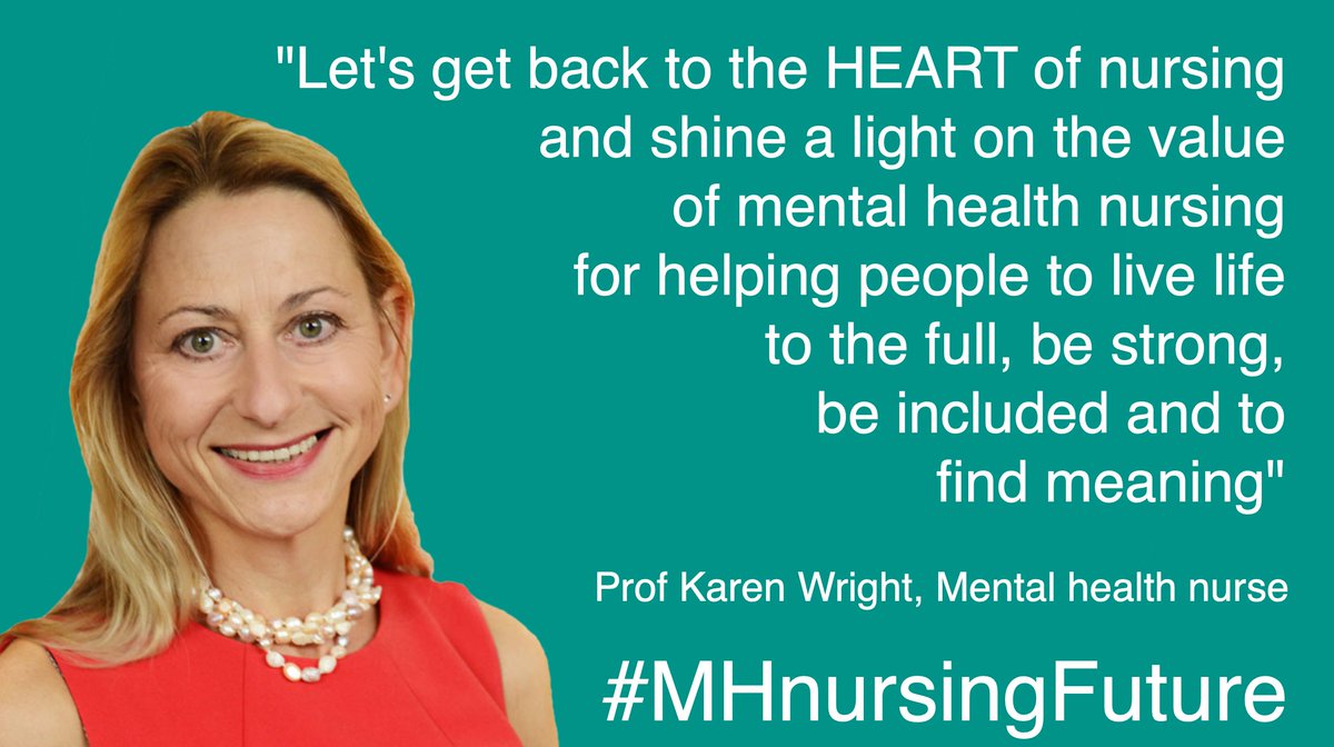 "Let's get back to the HEART of nursing..." <a href="/kmwright1/">Karen wright</a> <a href="/MHnursesday/">Mental Health Nurses' Day</a> #MHnursesDay <a href="/MHnursingFuture/">MHnursingFuture</a> #MHnursingFuture