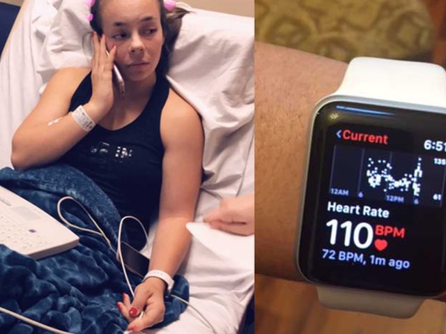 HealthcareLdr's tweet photo. 'It saved my life': Apple Watch, Fitbit are notifying users of medical emergencies 

NJ woman is alive because her #AppleWatch ⌚️ alerted her to an elevated heart 💓 rate.

https://t.co/Iwkfiqzqjy via @usatoday #HeartHealth #mHealth #Wearables https://t.co/YOB9QM635R