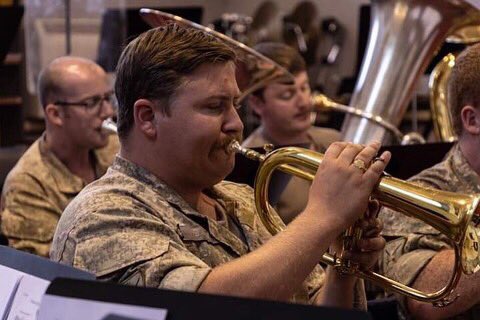 NZArmyBand's tweet photo. The band is busy rehearsing for the Canterbury Earthquake Memorial this Friday, February 22. It is an honour for the band to be a part of the commemorations this year. 

The event will take place at Oi Manawa, Canterbury Earthquake National Memorial at 12:30pm. #NZAB #NZArmyBand https://t.co/vtkgmZIdKr