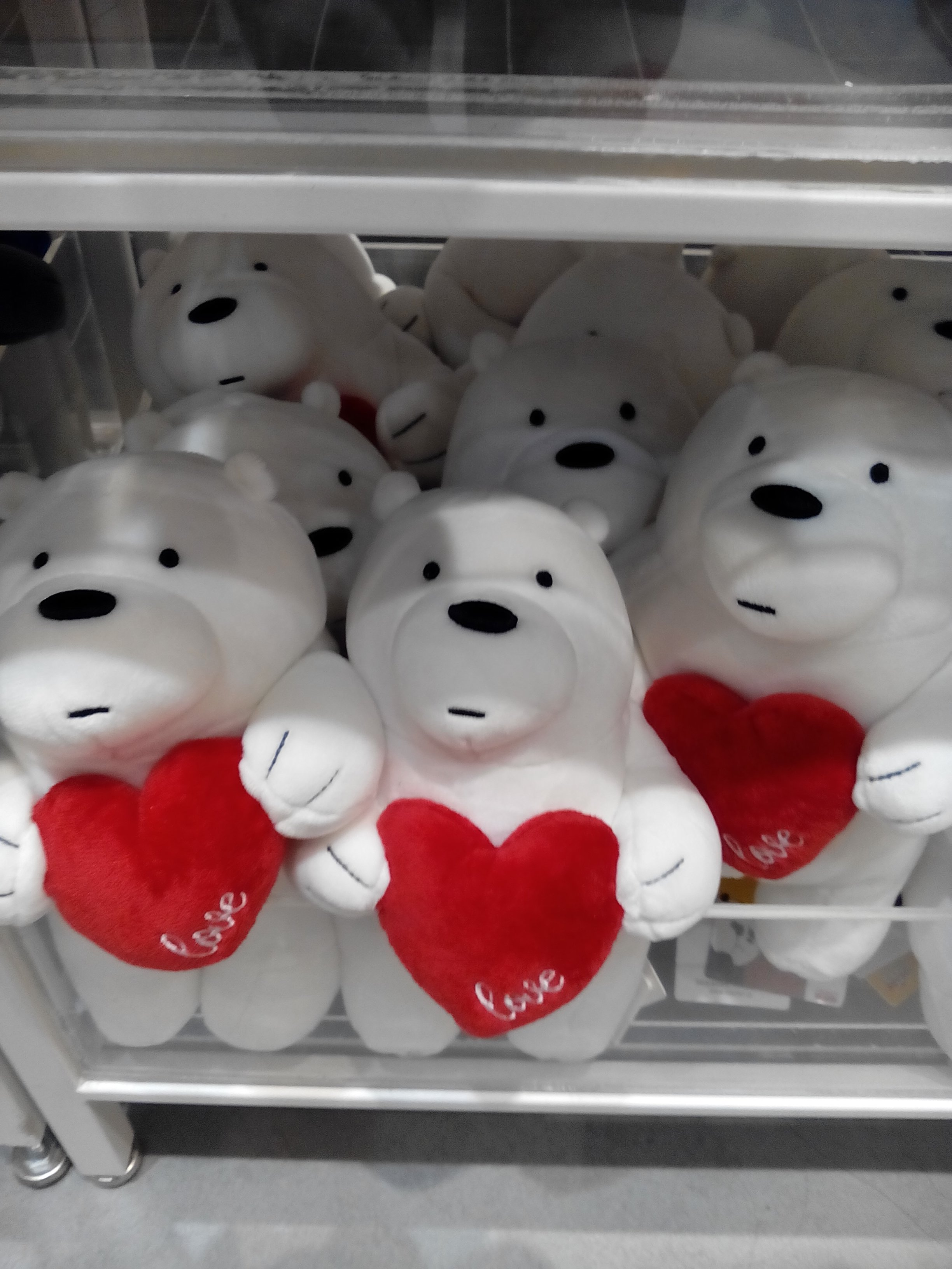 Peluches de polar escandalosos miniso new arrivals