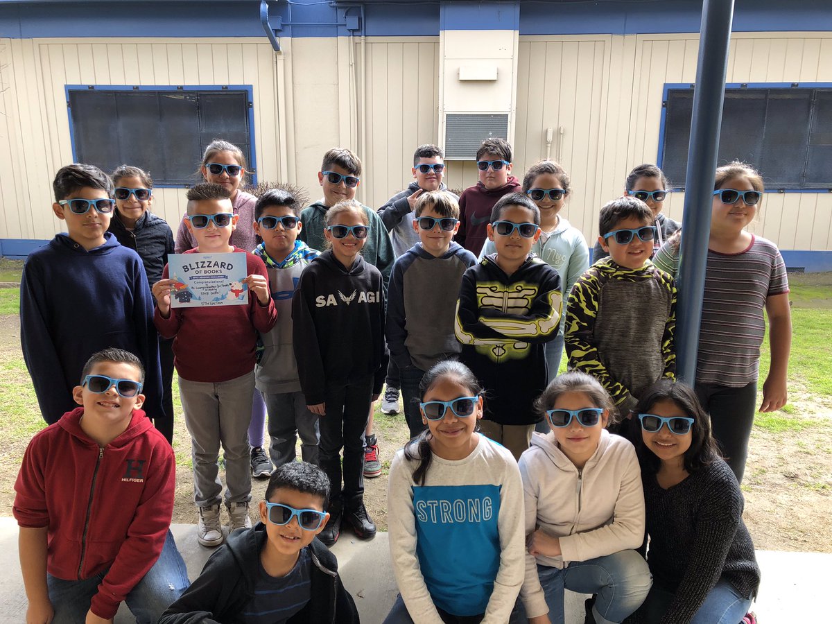 WPE_principal's tweet photo. Ms. L’s 5th grade class are EPIC! readers!! They one of 8 schools nationwide! https://t.co/GgAdD0ko3P
