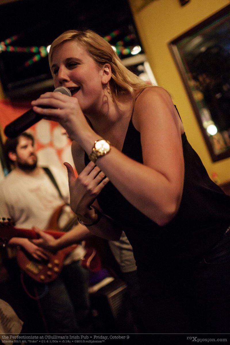 We’re sad to announce that our lead singer <a href="/GinnyHill/">Virginia Hill</a> will be retiring from The Perfectionists. 😥 You can still catch her with <a href="/HigherNumbersDC/">Higher Numbers</a> around town. Her last show is 4/19 <a href="/SollysDC/">Solly's U St. Tavern</a>, be there!! #perfection #coverband #farewell #dclivemusic 📷: <a href="/roxplosion/">roXplosion</a>