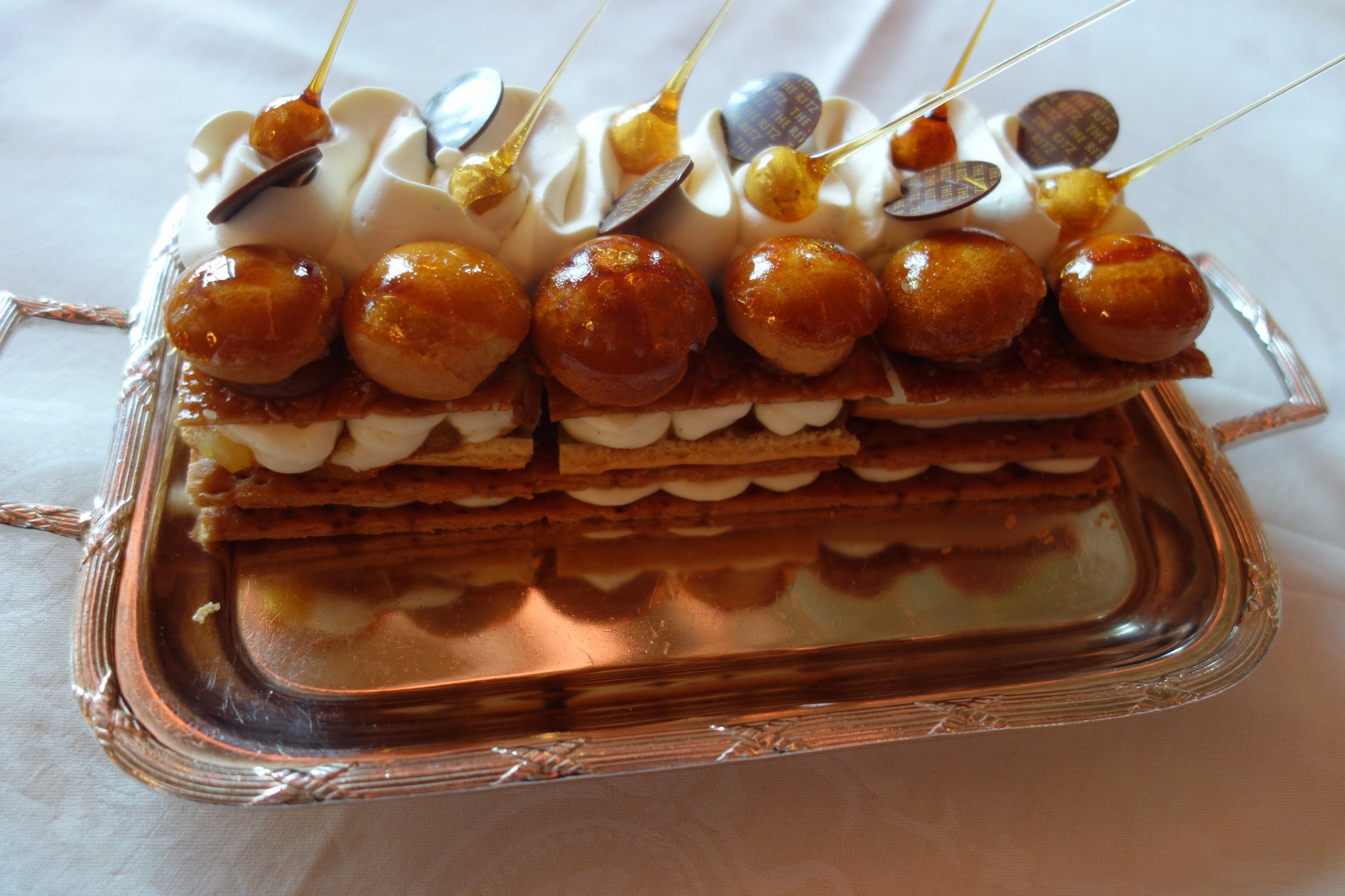 Andy Hayler This Gateau St Honore At The Ritz Should Be On Your List