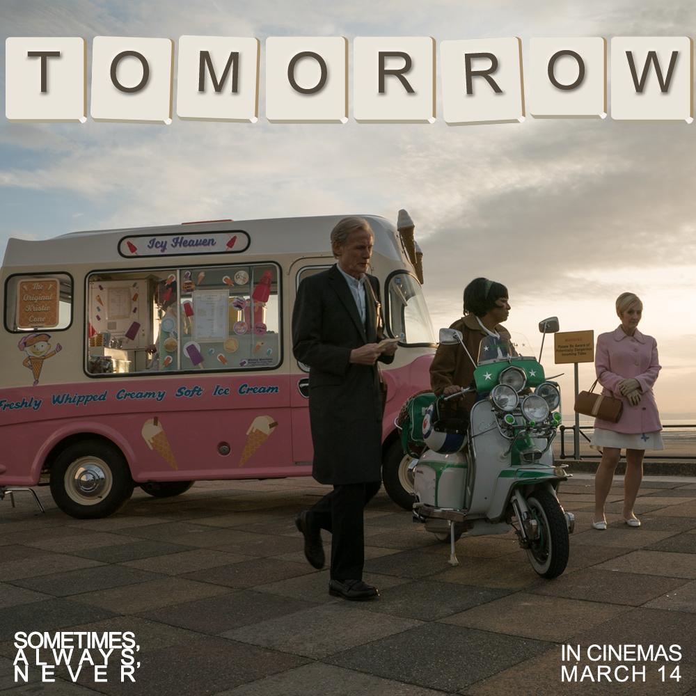 transmission's tweet photo. The search begins tomorrow. See SOMETIMES, ALWAYS, NEVER starring Bill Nighy &amp; Sam Riley in cinemas from tomorrow. #SometimesAlwaysNever https://t.co/hem4tjRiQ6