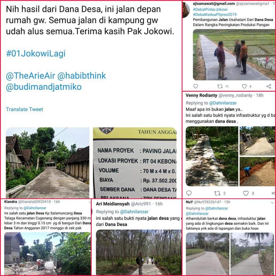 <a href="/EkoSandjojo/">Eko P. Sandjojo</a> Fakta 4 Membangun Desa tingkat kemiskinan menurun dan pemerataan pembangunan menyentuh pelosok Negeri...✊

#TerusBangunDesa 
#LawanPenghinaDesa
#HasilNyataDanaDesa