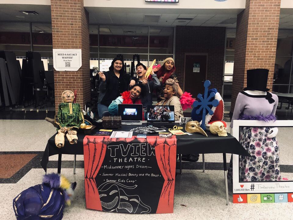 Here’s a cool look into #preVIEWnight for the 8th graders! Can’t wait to see what next year brings. 🎭😁 #timberviewtheatre
