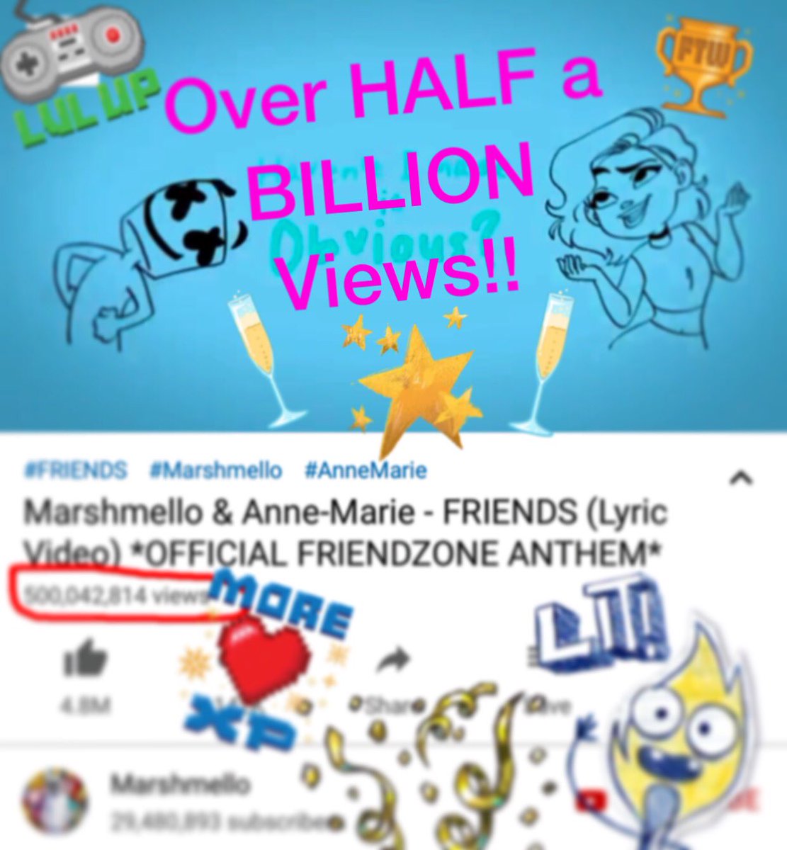 Michael Robertson One Video Over Half A Billion Views Marshmellomusic Annemarie Lyrics Lyricvideo Friends Marshmello Mello Mellogang Annemarie Music Artist Singer Producer Director Toon53 Animation Cartoon Love Michael Robertson One Video Over Half A Billion Views Marshmellomusic Annemarie Lyrics Lyricvideo Friends Marshmello Mello Mellogang Annemarie Music Artist Singer Producer Director Toon53 Animation Cartoon Love