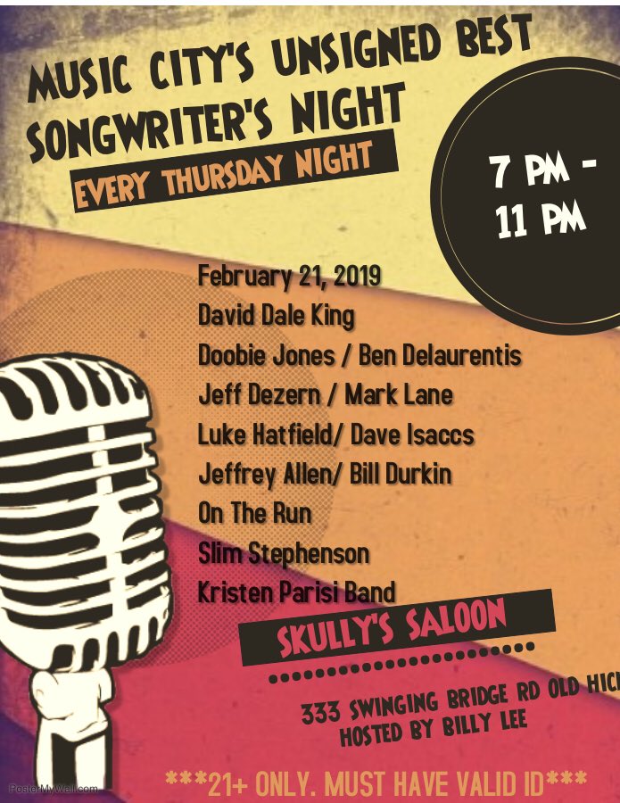 Every Thursday. #Nashville