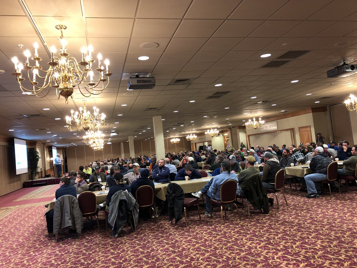 Talking about best management practices and use for new Surepower herbicide and sedge management with Celero at the SynaTek winter training seminar.