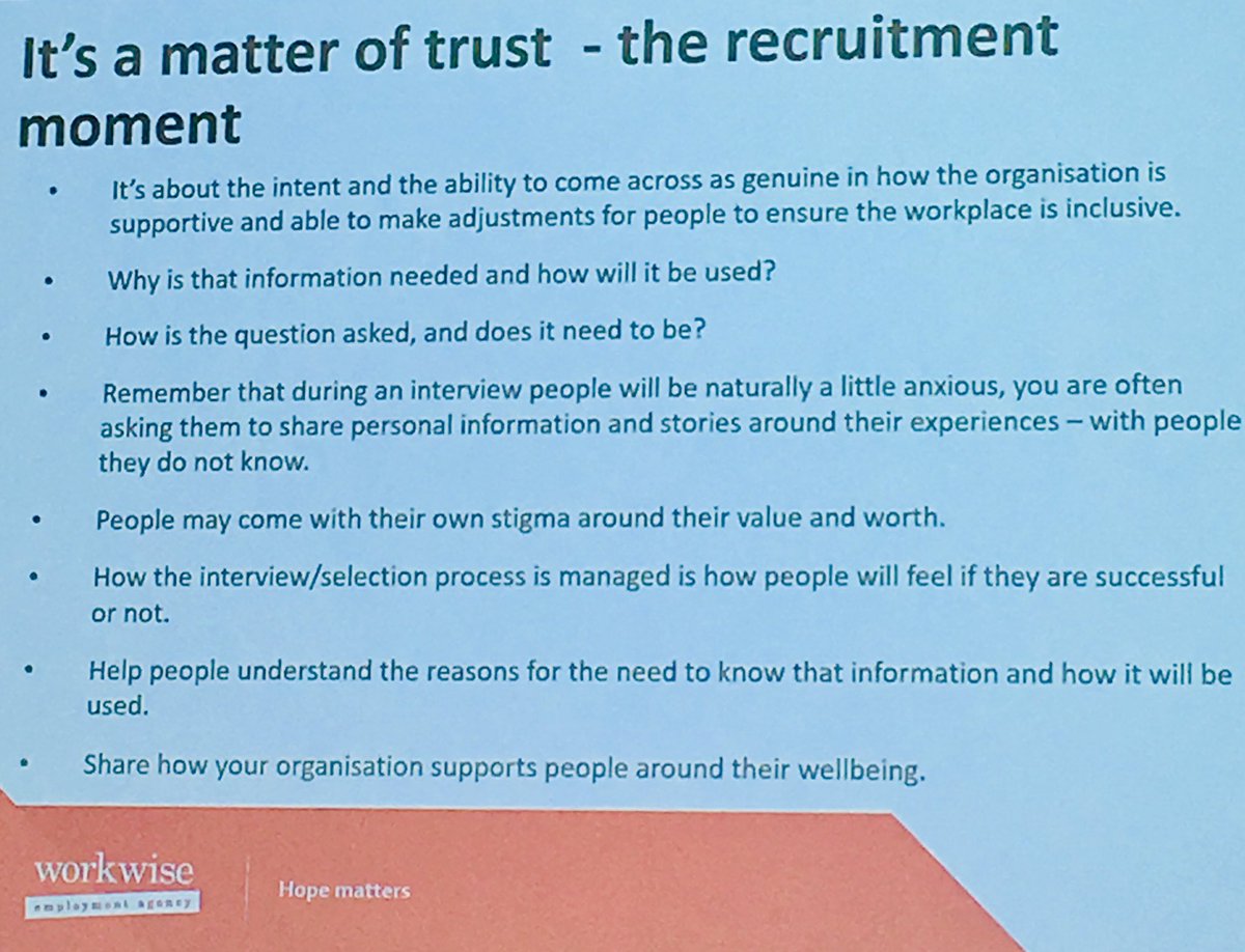 AmandaDGee's tweet photo. Let’s build a foundation of #trust... starting with how we treat people entering the #recruitment process..  #aucklandrec https://t.co/MXiuP1ka2H