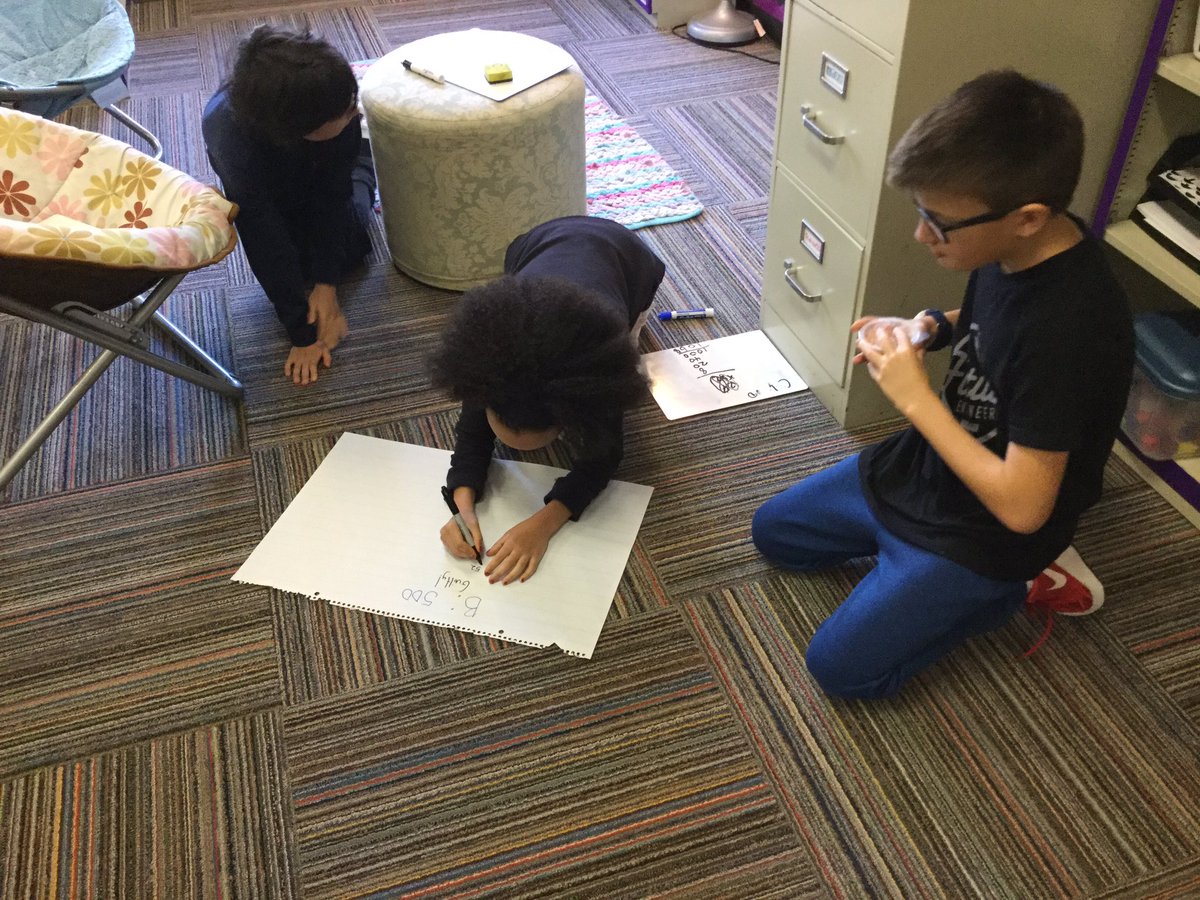 kwilliamsEEE's tweet photo. Using one of my take aways from the #RRLCMiniCon in math today! Students are deciding if answer choices are 'guilty' or 'innocent' and using their 'evidence' to prove it during our #spiralreview! #studentownership #lifelonglearner #rrisd @FernBluffES https://t.co/W7hQ7fE9qD