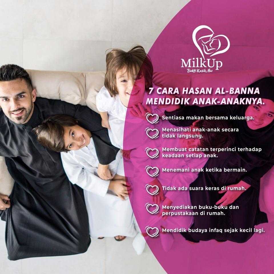 7 CARA HASAN AL - BANNA MENDIDIK ANAK-ANAKNYA 😁

#selamatpagi
#_mamatotzshopp
#pagi
#selamatpagi