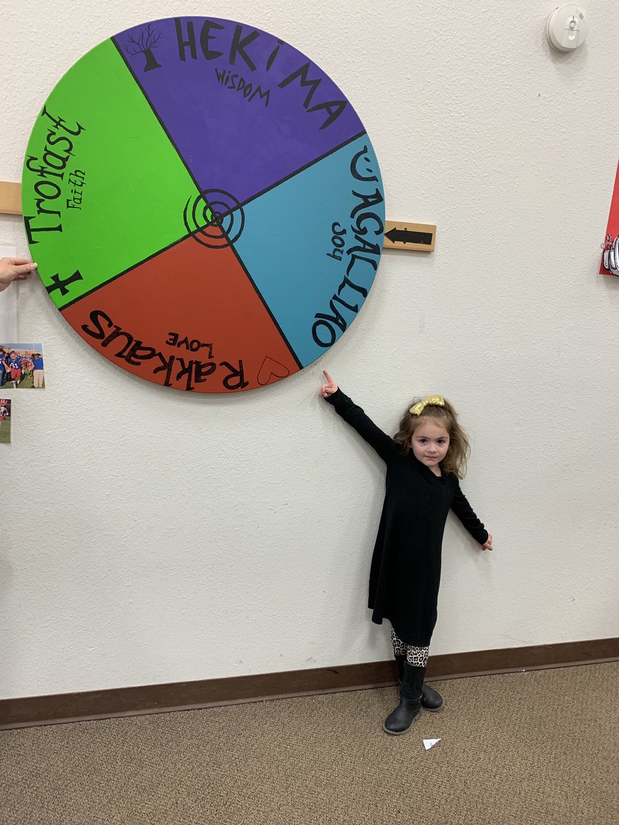 HCAKnights_'s tweet photo. These sweet kiddos were excited to spin the wheel to find out which Missions Family they would join #HCAKNIGHTS https://t.co/SUvW0DB7wN