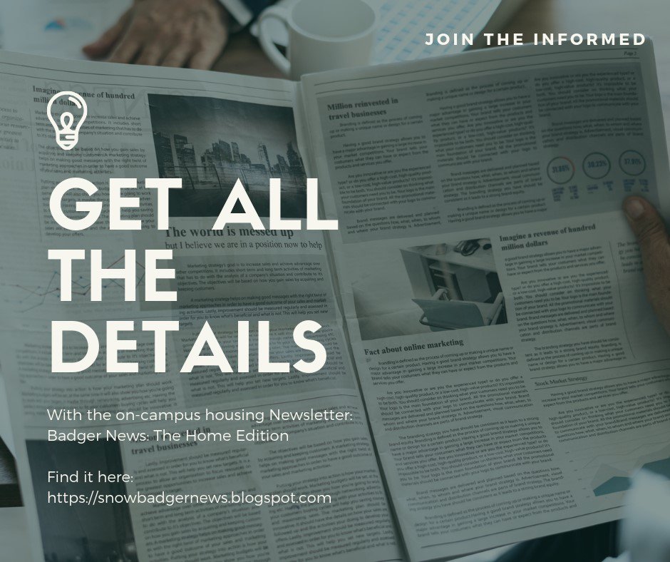 SnowResLife's tweet image. Did you know Residence Life has a monthly newsletter? It's awesome! It's full of must-know information and practical tips! 😎
Check it out: ow.ly/mTUu50lrDfk