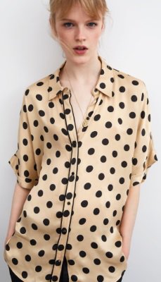 FushionMag's tweet photo. POLKA-DOTS are in for #Spring2019. See all the #styles here! https://t.co/1cjFny00er  #fashion @ZARA blouse https://t.co/UAkv7rak3M