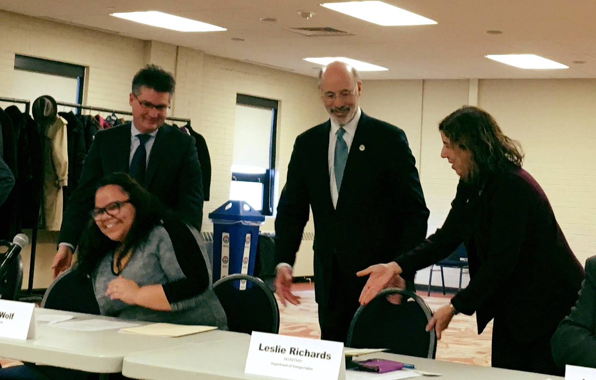 TheSierraGroup's tweet photo. Honored to witness @GovernorTomWolf thank our Council on Diversity Inclusion &amp; Small Business Owners for PROGRESS in Pennsylvania vendor opportunities! #RecruitDisability #CollaborationWorks #ExclusionNeverWorks #PowerOfThePaycheck @RecruitD @The_SG_Academy https://t.co/tfitfvXJF8