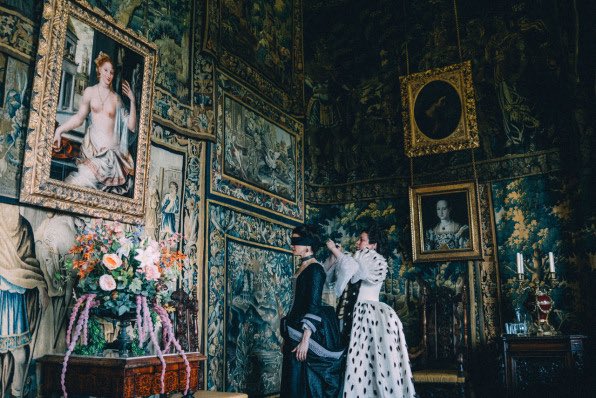 TheCinegogue's tweet image. Set design in The Favourite (2018)