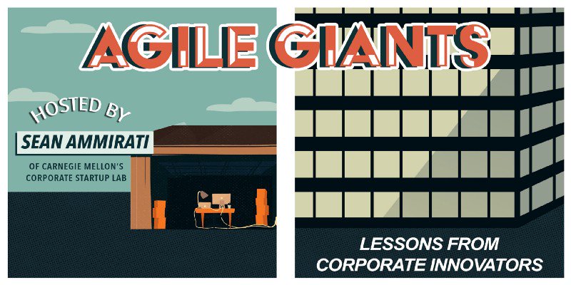 SeanAmmirati's tweet photo. After a lot of work over the last month, I’m excited to announce a project I’ve been working on.  I’m launching a podcast - Agile Giants.    You can subscribe / listen here on iTunes https://t.co/9EtYb8GybN https://t.co/ME4BHiFKPR