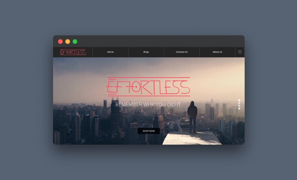 Timodox's tweet image. Another great project and happy customer.  #webdesign #clothingbrand