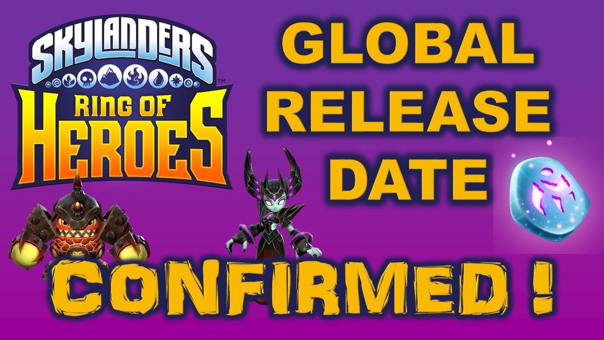 PortalPowerTV's tweet photo. Skylanders ™️ Ring Of Heroes - **CONFIRMED** GLOBAL RELEASE DATE
Click Here to watch the video: https://t.co/hzZvEd8zPX
-
#SkylandersRingOfHeroes #GlobalReleaseDate #ReleaseDateConfirmed @SkylandersRPG @Com2uS #SkylandersMobileGame #Brylander #PortalPowerTV https://t.co/VzYRf5dWhB
