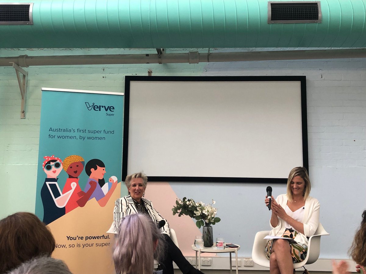 We ❤️’ed hearing from <a href="/JaneCaro/">Jane Caro</a> about her new book #AccidentalFeminist- we sold out! Best Mother’s Day gift going I reckon! <a href="/vervesuper/">Verve</a>